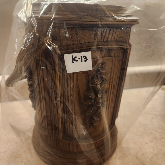 Vintage faux wood Insulated ice bucket - Picture 10 of 10